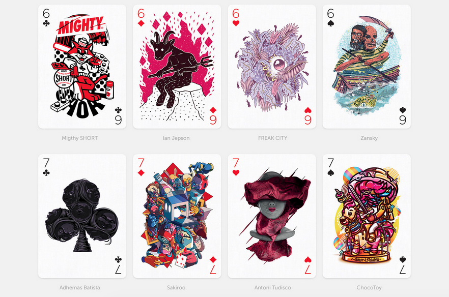 10 Amazing Decks of Cards - Design & Paper