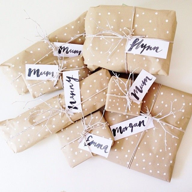 craft paper wrapping paper