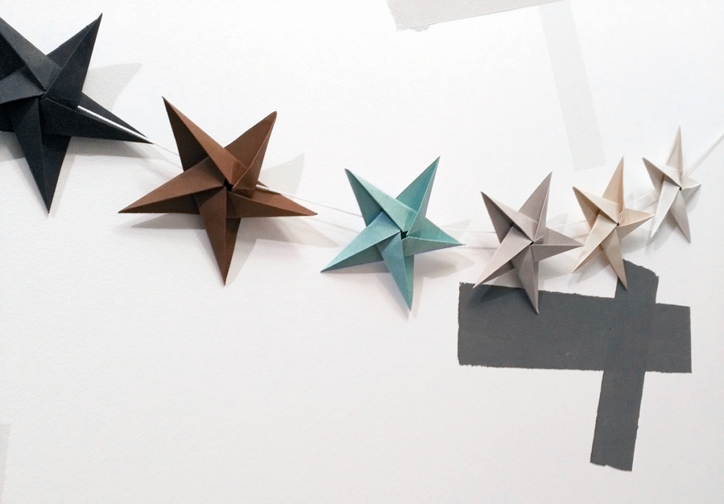 Christmas STAR origami, this is a simplified version and i used