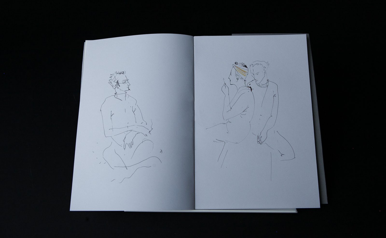 "I want to draw him" Artbook Shows Artist's Sketches from the Streets of Yerevan, Paris, and Basel