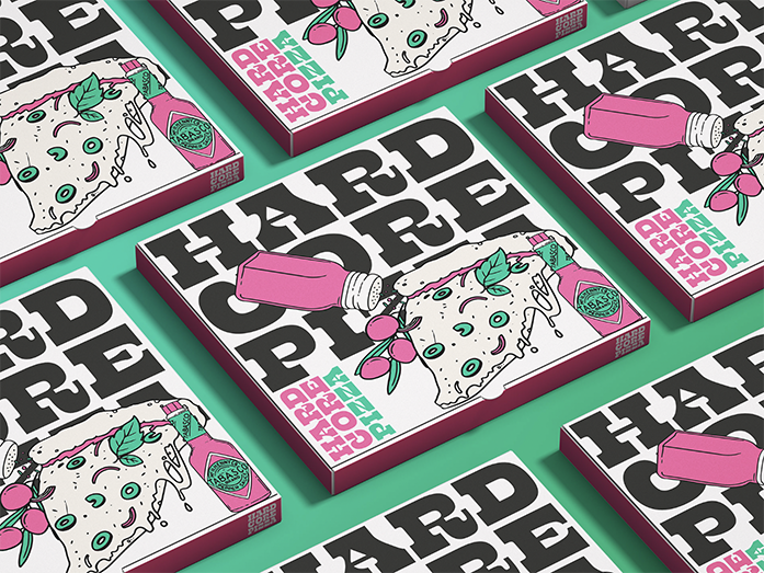 18 Snazzy Pizza Packaging and Branding Designs (Part 1) - Design