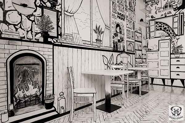 The Cute Guai Guai Bubble Tea Store Invites You To Step Into A Comic Book