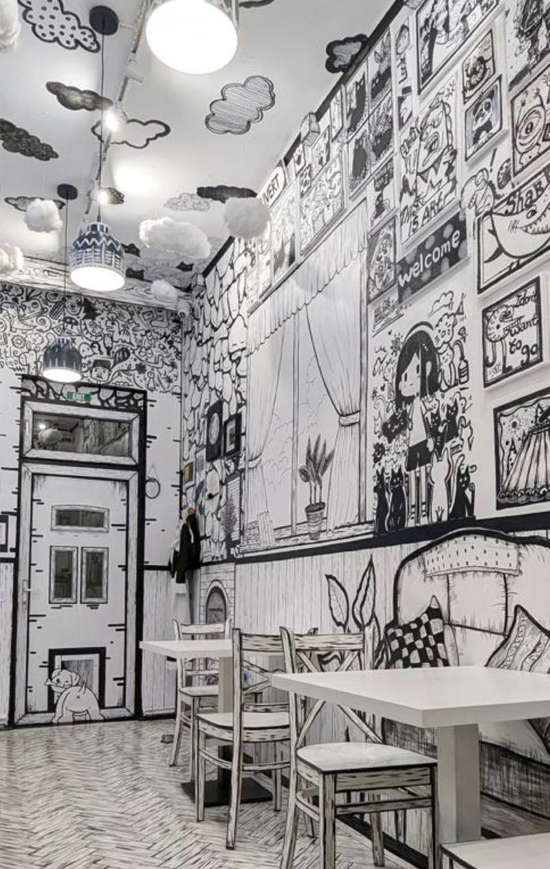 The Cute Guai Guai Bubble Tea Store Invites You To Step Into A Comic Book